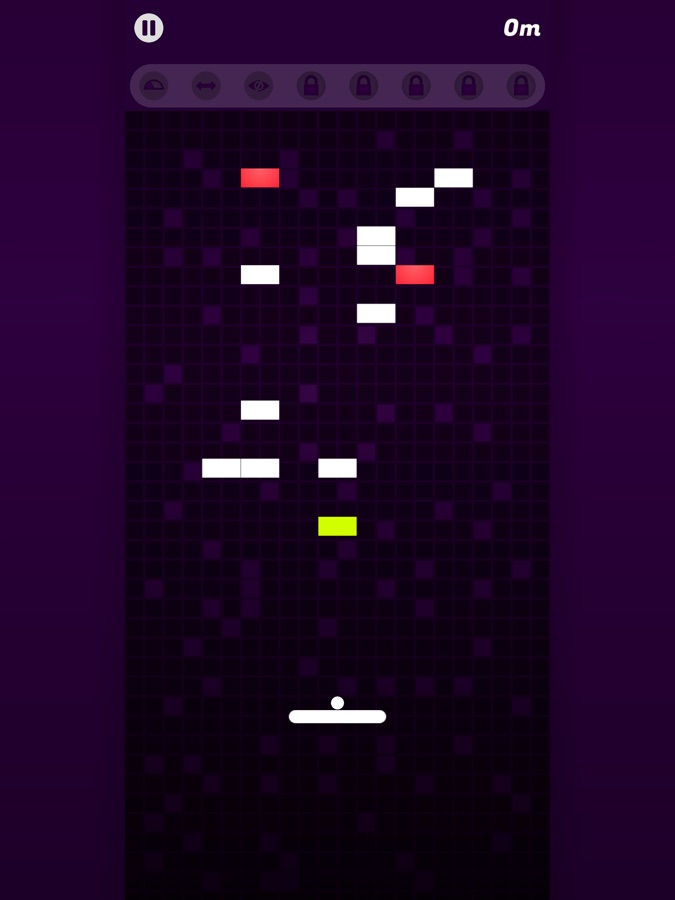 Endless Mode on an iPad, the play zone keeping its shape